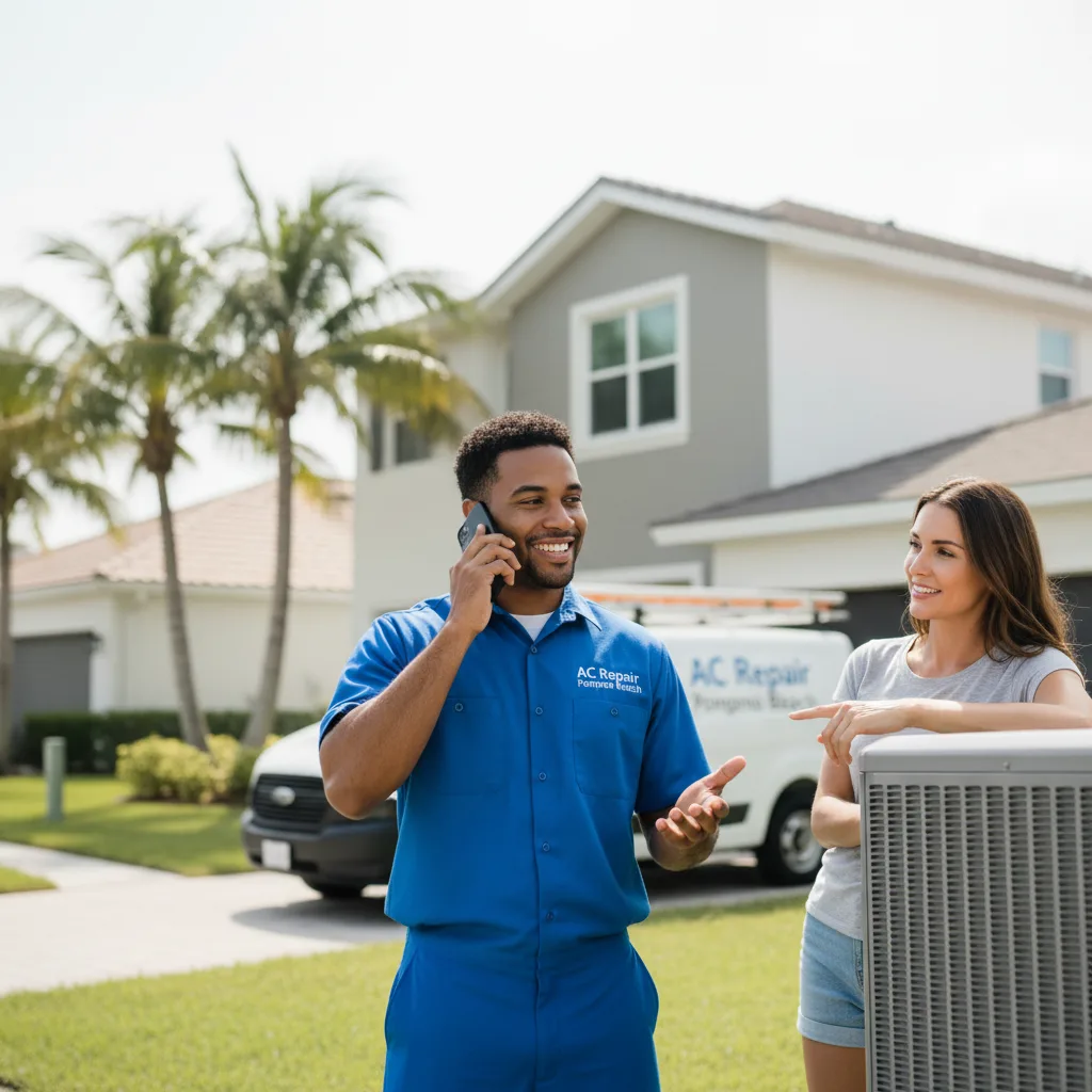 AC Repair Pompano Beach customer support in Choctaw